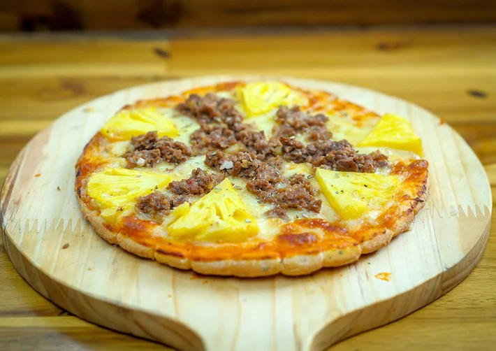 Pizza bò dứa