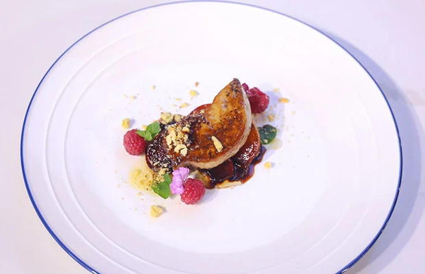 seared foie fras caramelized plum seared foie fras caramelized plum