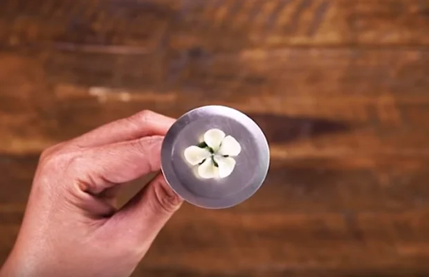 Tạo hình hoa cherry đơn giản