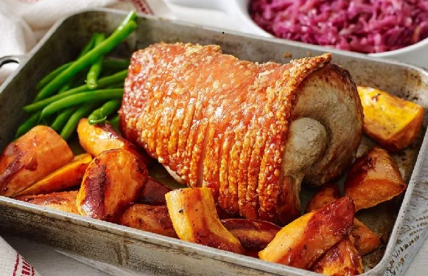 Thịt heo chiên giòn da