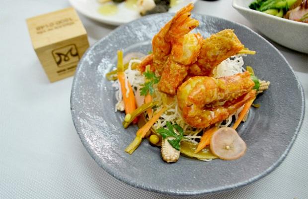 Tôm chiên hoàng kim Tôm chiên hoàng kim