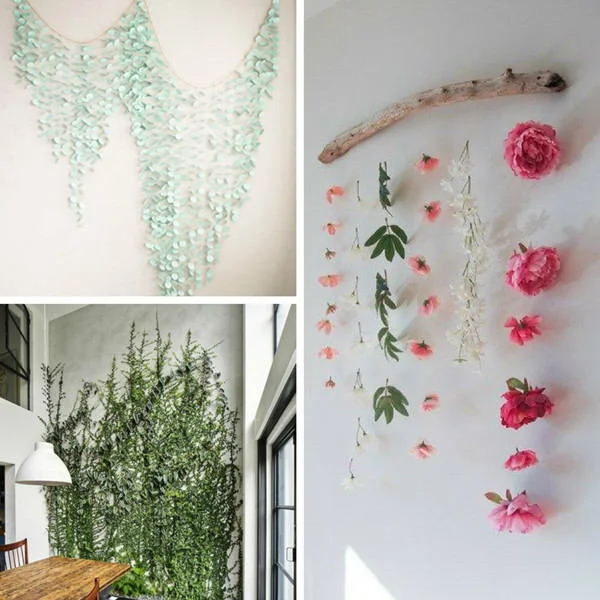 trang trí sát vách tường