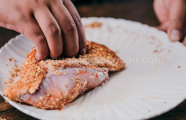 Ướp ức vịt với hồn hợp gia vị