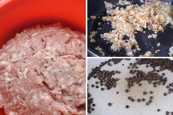 Sơ chế nguyên liệu làm lạp xưởng