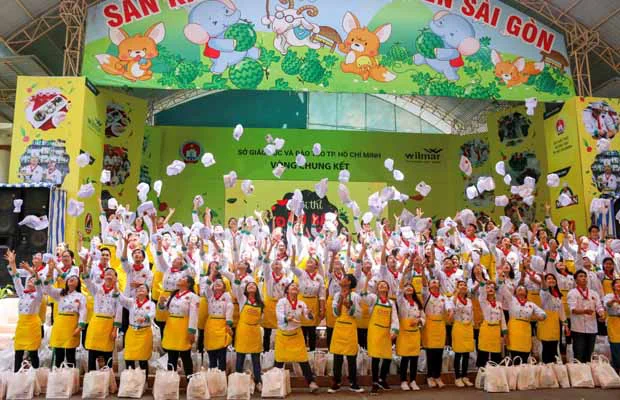 hội thi khép lại trong náo nức