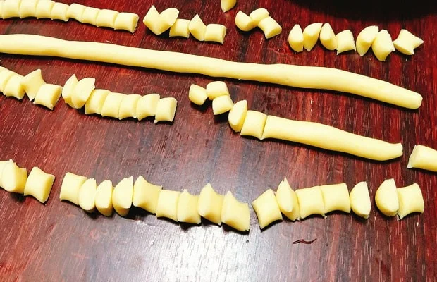 chia bột thành viên nhỏ