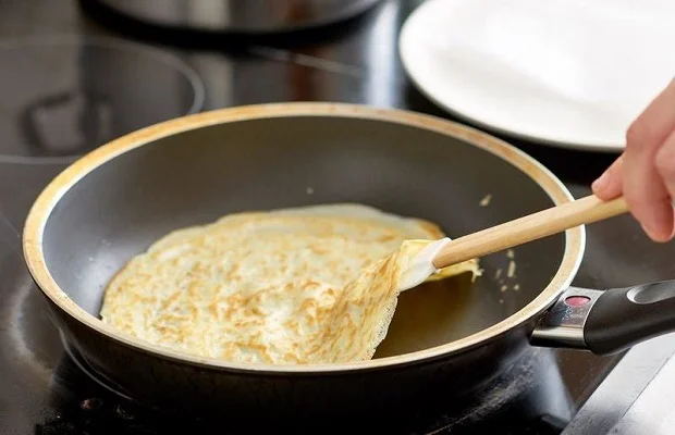 chiên bánh crepe