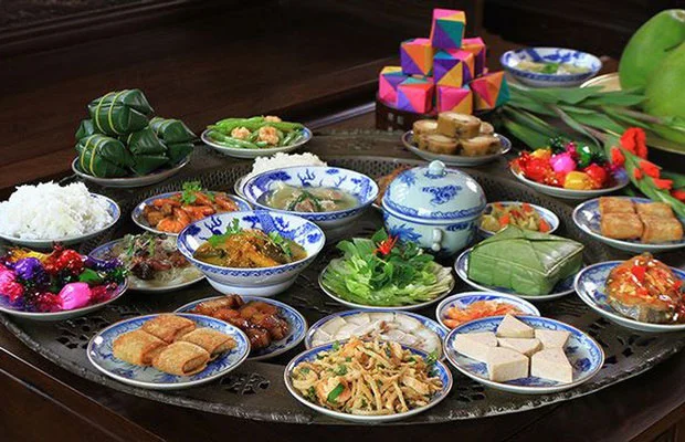 món ăn ngày tết