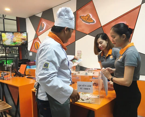 tham gia quyên góp cho chương trình