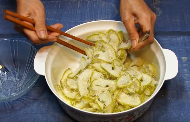 Ướp đường vỏ bưởi ướp đường vỏ bưởi