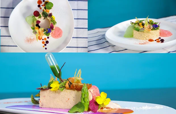 chả trứng hải sản hấp dừa khô