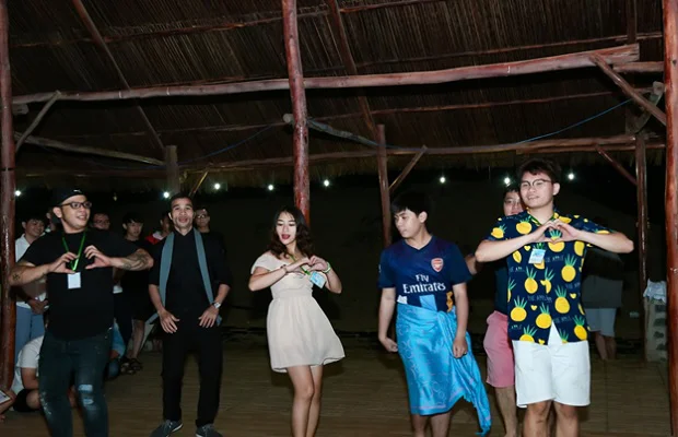 Chương trình văn nghệ buổi tối trại sinh