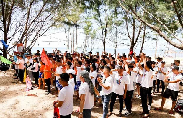 Tinh thần nhiệt huyết của các Trại sinh