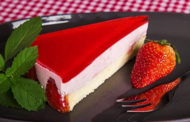 mousse dâu tây quyến rũ