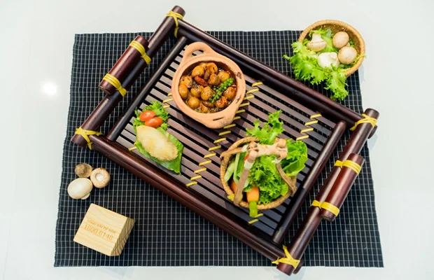 Nấm rơm kho tiêu