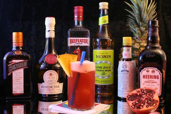 nguyên liệu pha chế cocktail