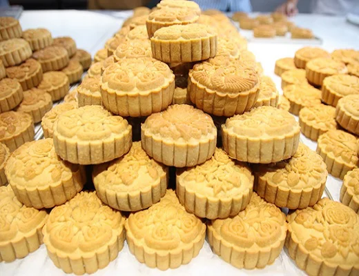 Những chiếc bánh Trung thu thơm phức