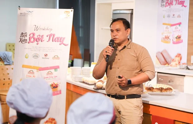 Đại diện Tập đoàn Wilmar lên chia sẻ