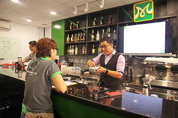 học viên tập trung giảng viên