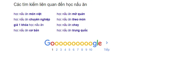 hiển thị từ khóa liên quan