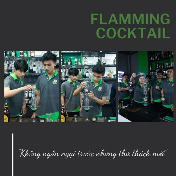 rót cocktail theo kỹ thuật layer