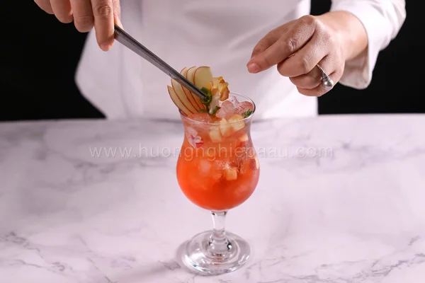 sáng tạo và trang trí nước ép