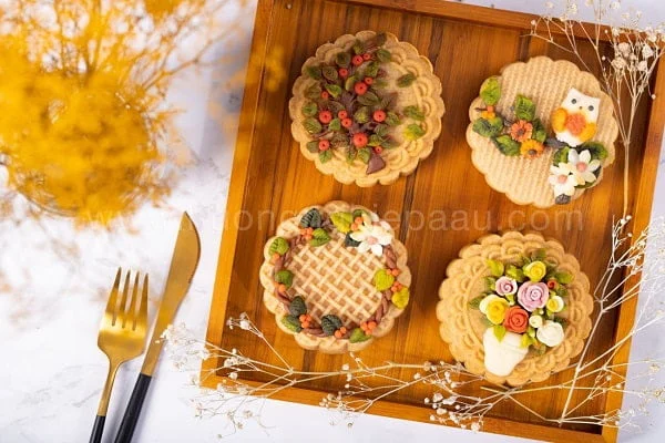 khóa học làm bánh trung thu