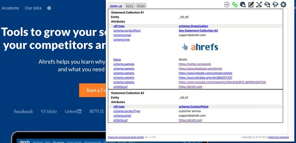 OpenLink Structured Data Sniffer