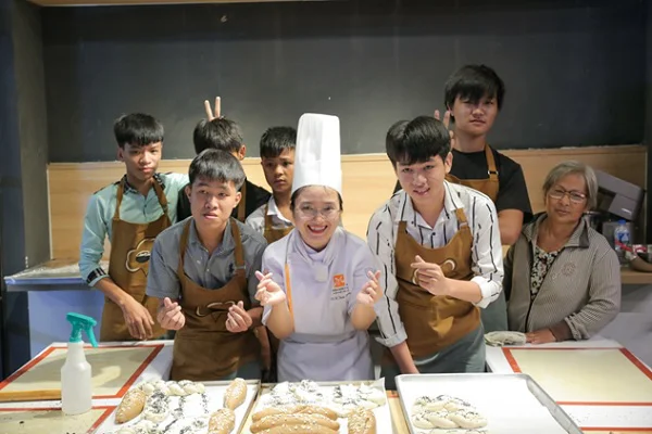 Trải nghiệm tạo hình bột bánh