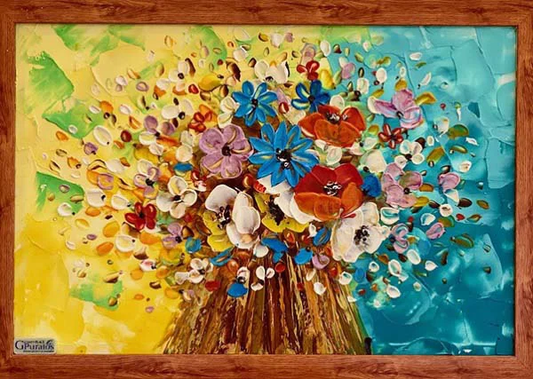 vẽ tranh bằng sô-cô-la