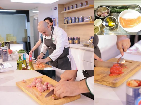 Quá trình chuẩn bị nguyên liệu