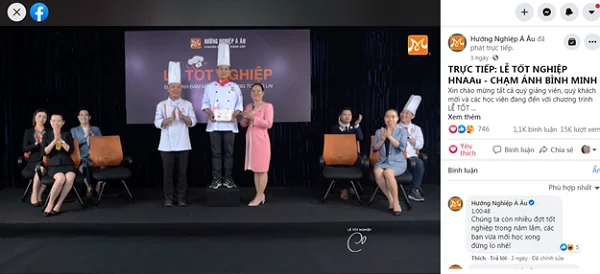 Bạn Phục Quang Lễ tốt nghiệp