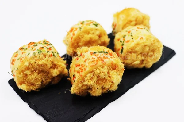 bánh mì chà bông đẹp mắt