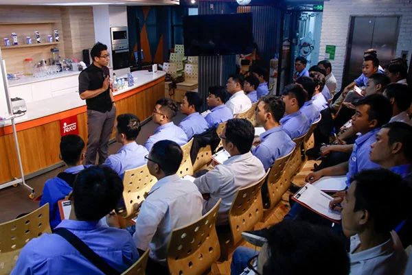 trong chương trình diễn giả sẽ cùng bạn tìm hiểu tất tần tật mọi điều về cà phê espresso