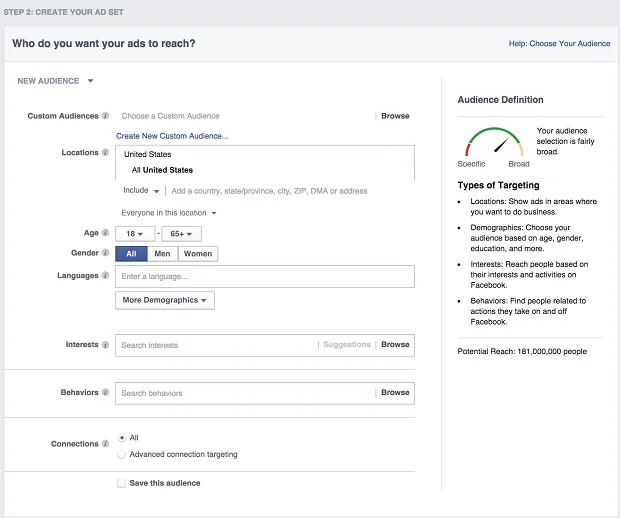 tuy-chon-nham-muc-tieu-doi-tuong-facebook-ads