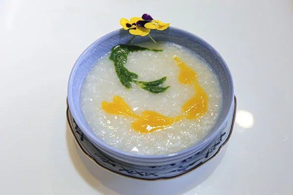 cháo sánh mịn và đẹp mắt