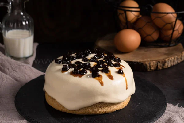 Bánh bông lan trà sữa trân châu đen