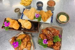 học làm bàn tiệc gà rán