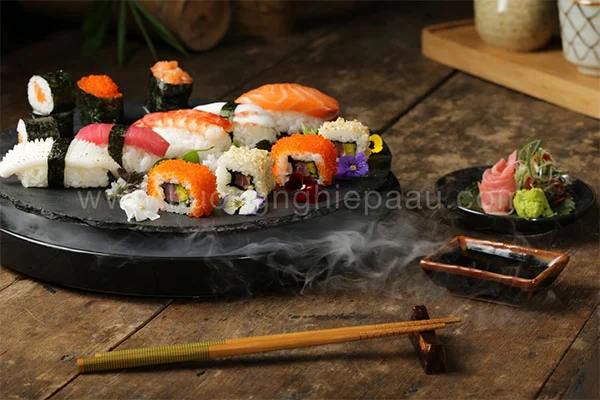 hoc-lam-sushi học làm sushi