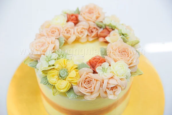 Bánh kem bơ Hàn Quốc