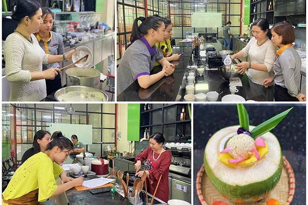 Bí quyết tạo nên mẻ kem dẻo mịn