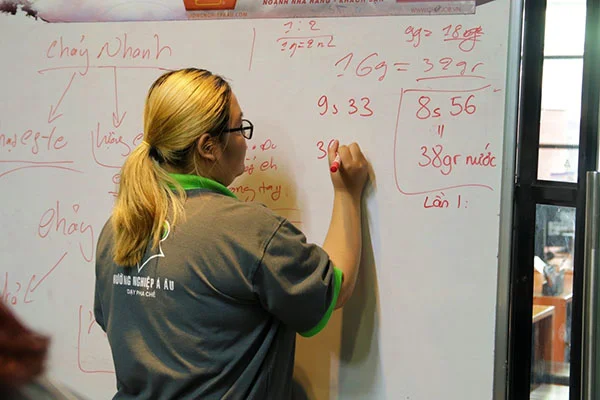 Ghi chép lại những thông số