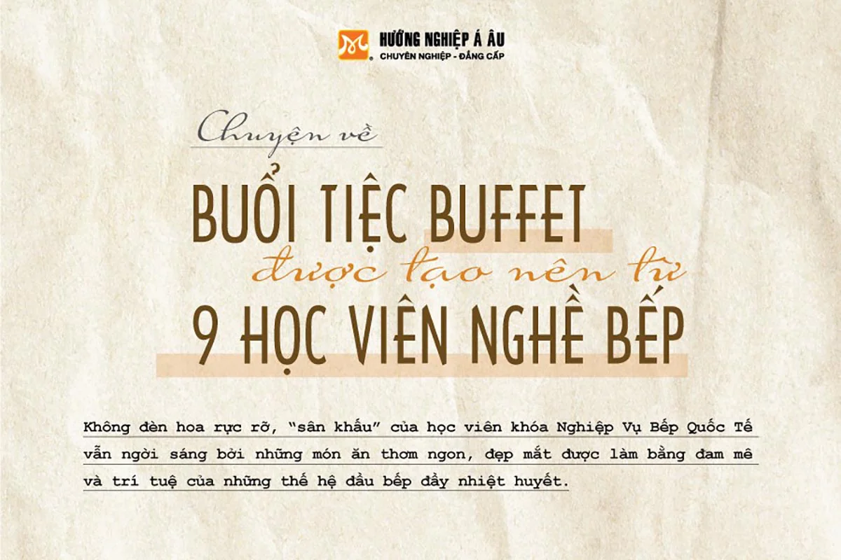 thực hành tiệc buffet