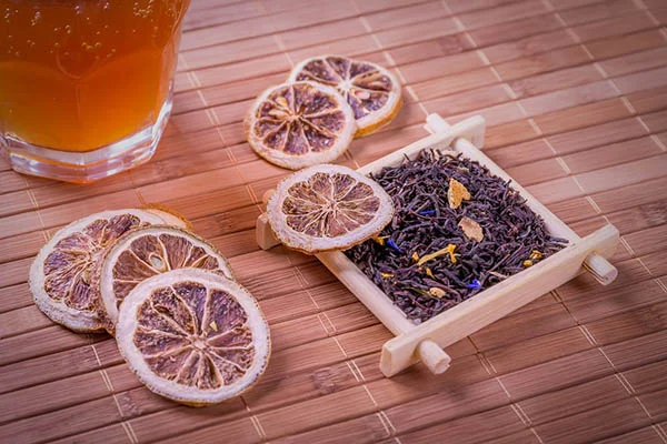 có hương vị cam Bergamout