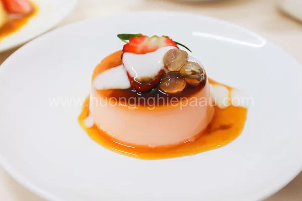 hoc-lam-banh-flan-ngu-vi học làm bánh flan ngũ vị