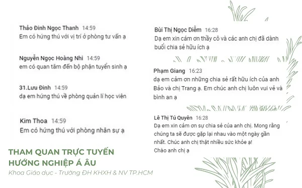 phản hồi của khách mời từ chương trình