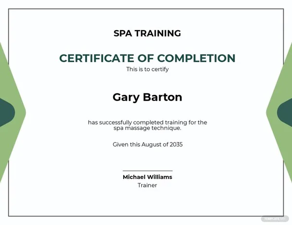 chứng chỉ hành nghề spa là gì