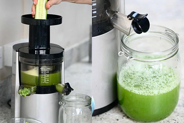 Sử dụng máy ép chậm để lấy được nhiều nước ép