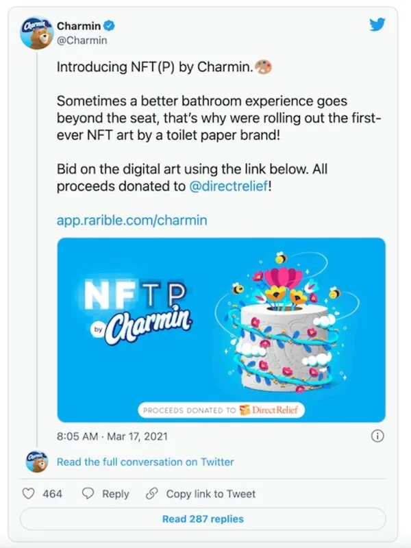 NFT của thương hiệu Charmin