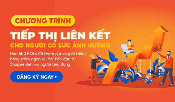 chương trình tiếp thị liên kết của Shopee